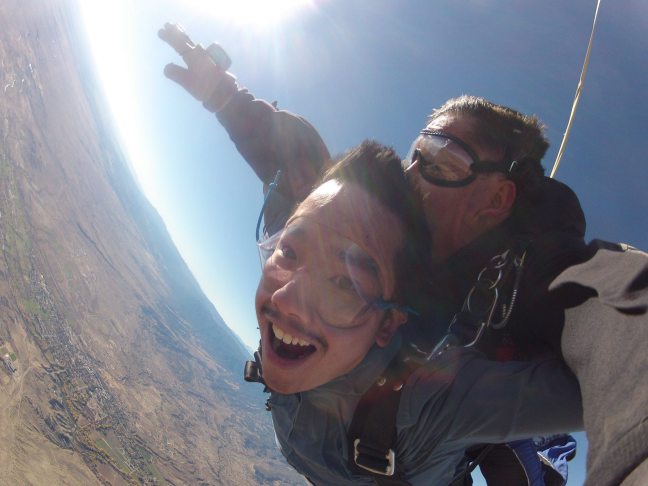 Skydiving in Colorado